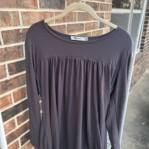 Mossimo Supply Co. Slate Long Sleeve Tee